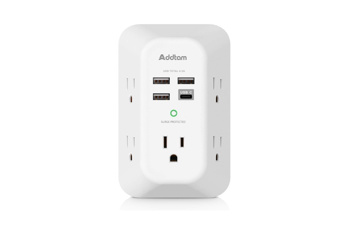 Addtam Surge Protector with USB