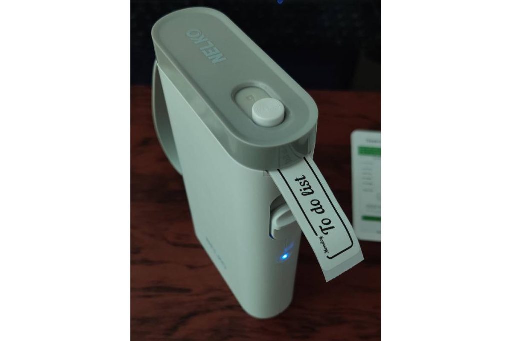 Nelko Label Maker Machine with Tape 3