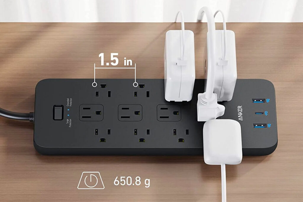 Anker Surge Protector with USB C 