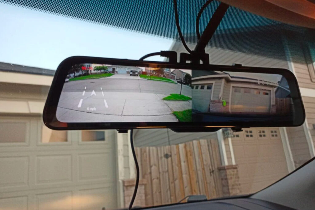 WOLFBOX Dash Cam Mirror